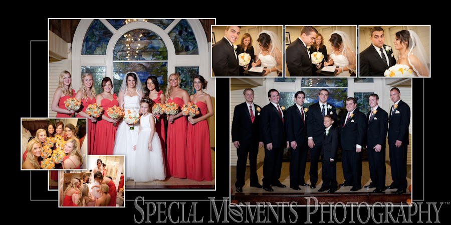 Kings Court Castle Lake Orion MI wedding Album Design