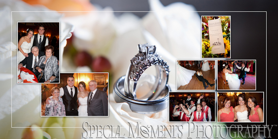 Kings Court Castle Lake Orion MI wedding Album Design