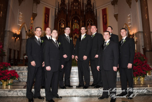 Katie & Mike at St. Patrick Historic Catholic Toledo OH wedding photograph