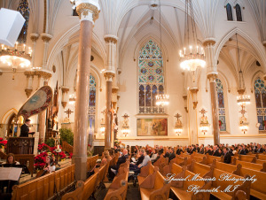 Katie & Mike at St. Patrick Historic Catholic Toledo OH wedding photograph