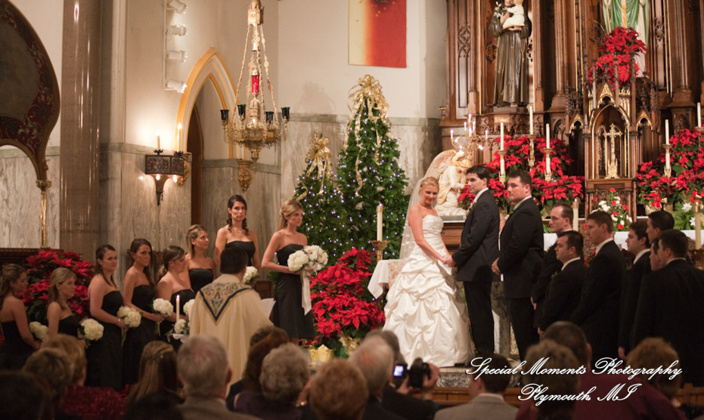 Katie & Mike at St. Patrick Historic Catholic Toledo OH wedding photograph