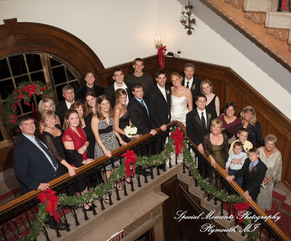 Katie & Mike at The Toledo Club Toledo OH wedding photograph