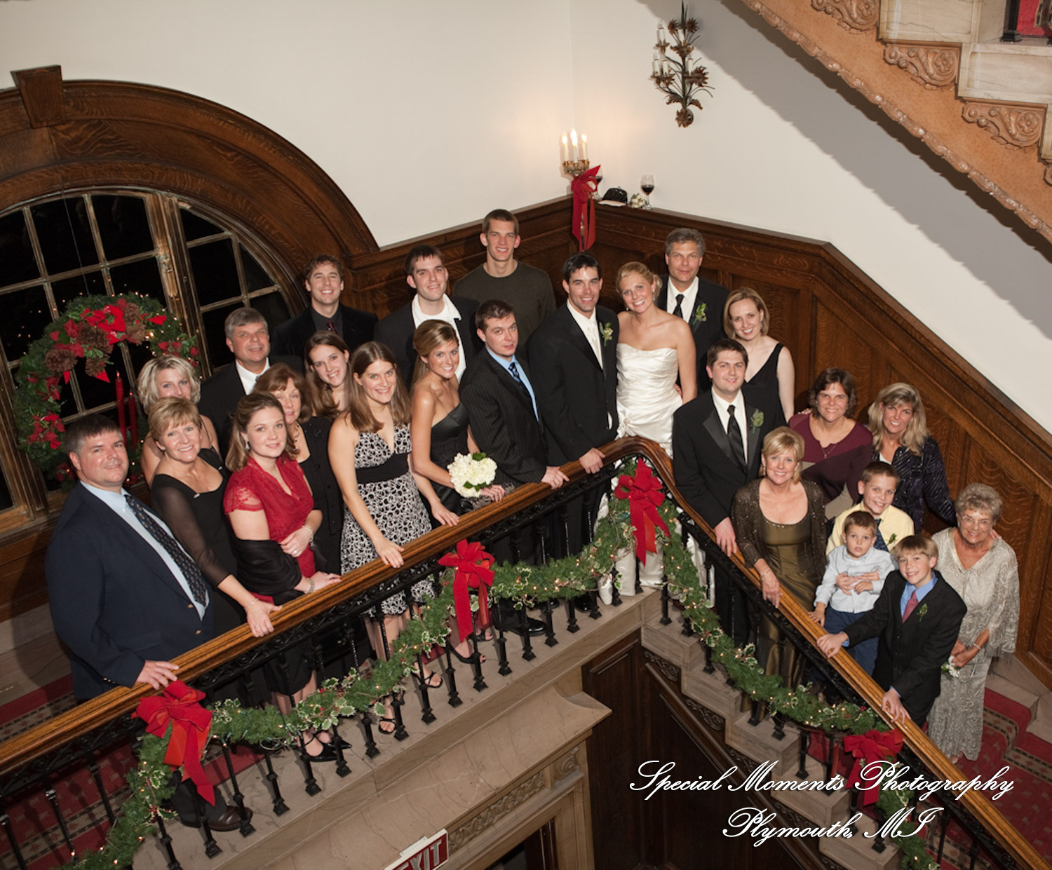 Katie & Mike at The Toledo Club Toledo OH wedding photograph