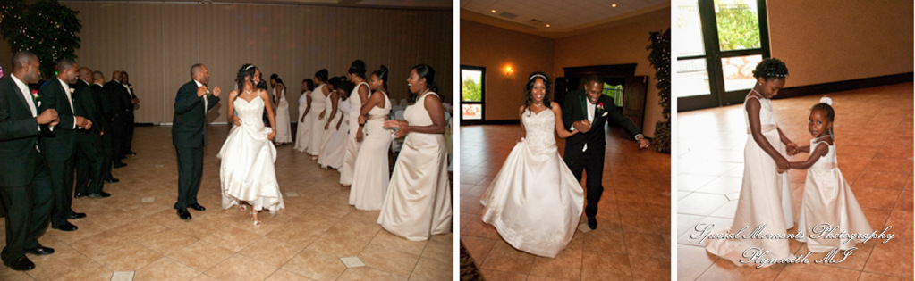 Sericka & Milton at Crystal Gardens Southgate MI wedding photograph