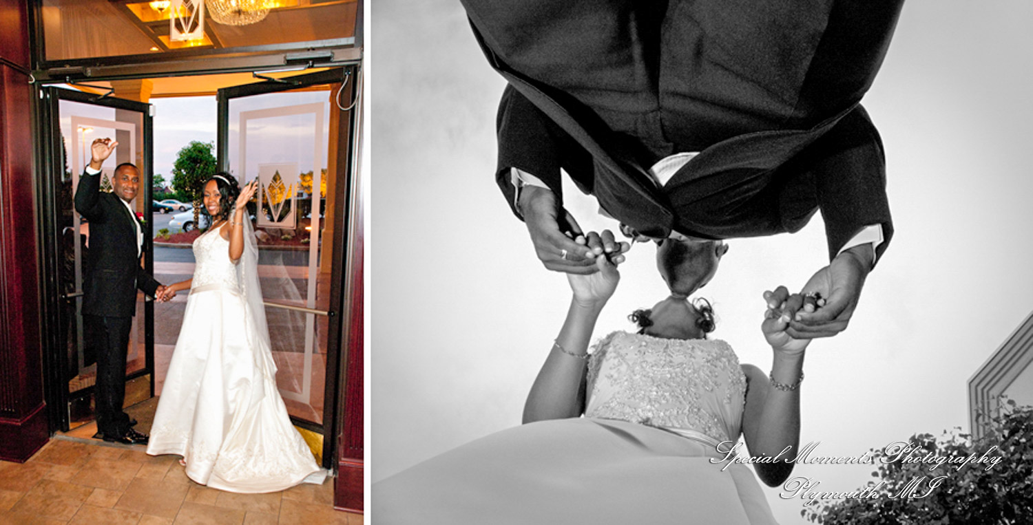 Sericka & Milton at Crystal Gardens Southgate MI wedding photograph