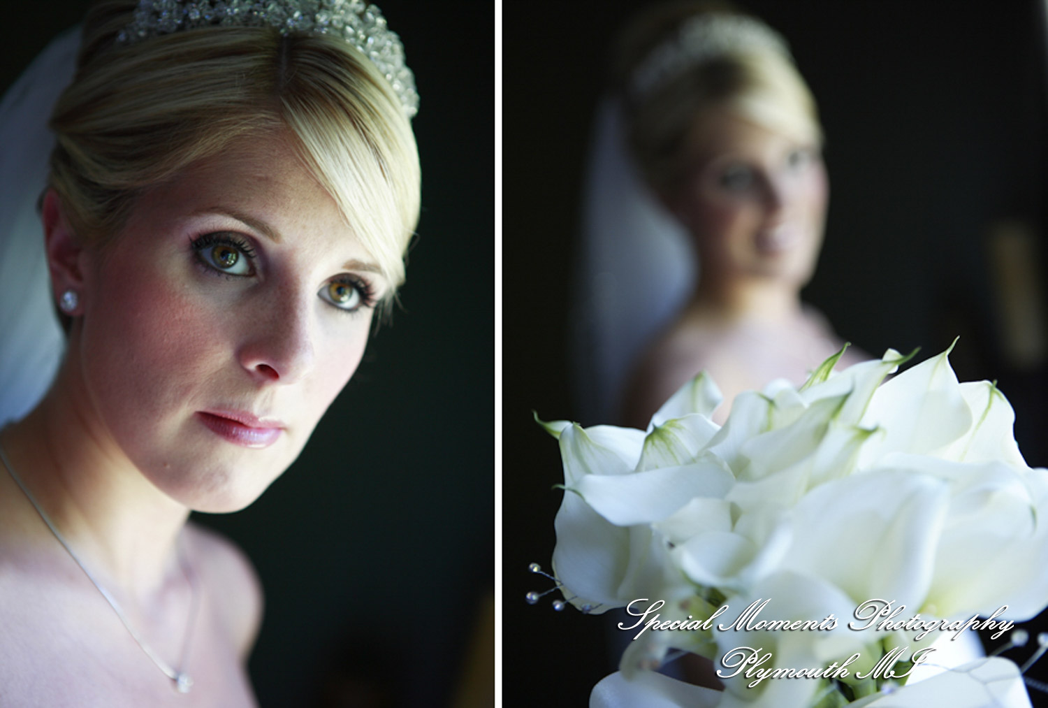 Coleen & Nick at Sweetest Heart of Mary Detroit MI wedding photograph