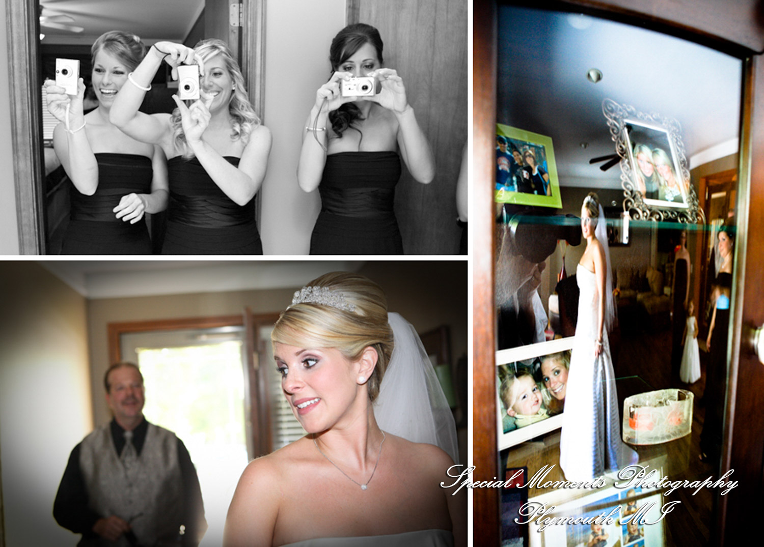 Coleen & Nick at Sweetest Heart of Mary Detroit MI wedding photograph