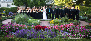 Coleen & Nick at Grosse Pointe War Memorial Grosse Pointe Farms MI wedding photograph