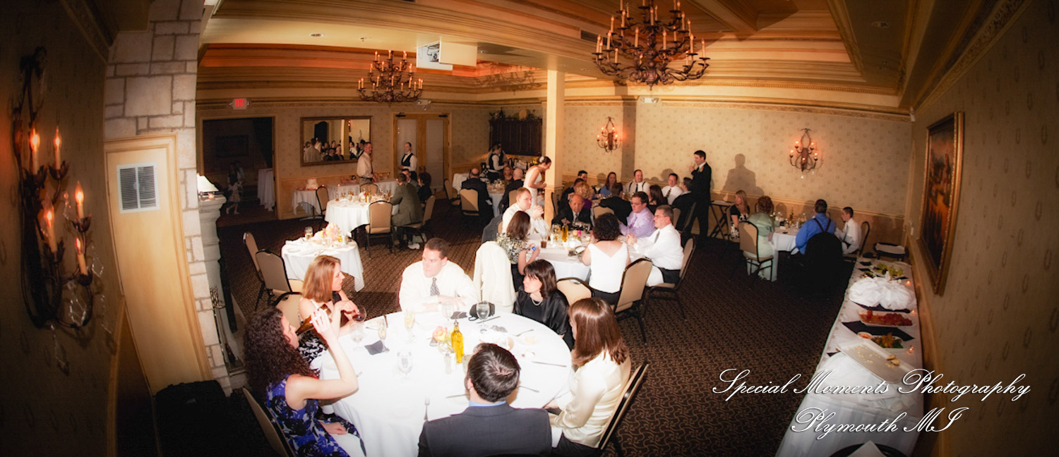 Lori & Kyle at La Piazza Mediterrano Ann Arbor MI wedding photograph