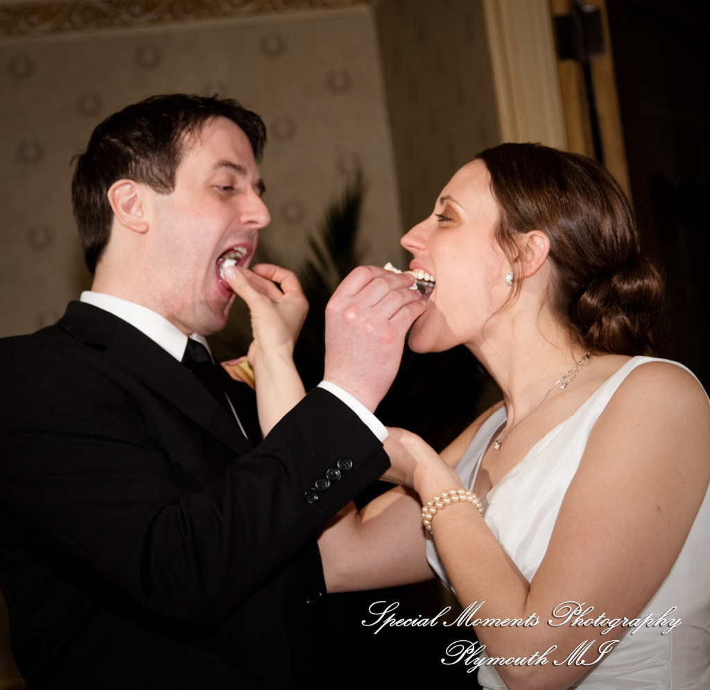 Lori & Kyle at La Piazza Mediterrano Ann Arbor MI wedding photograph
