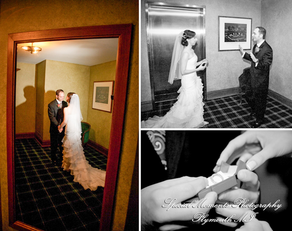 Sarah & Edward at Gem Theatre Detroit MI wedding photograph