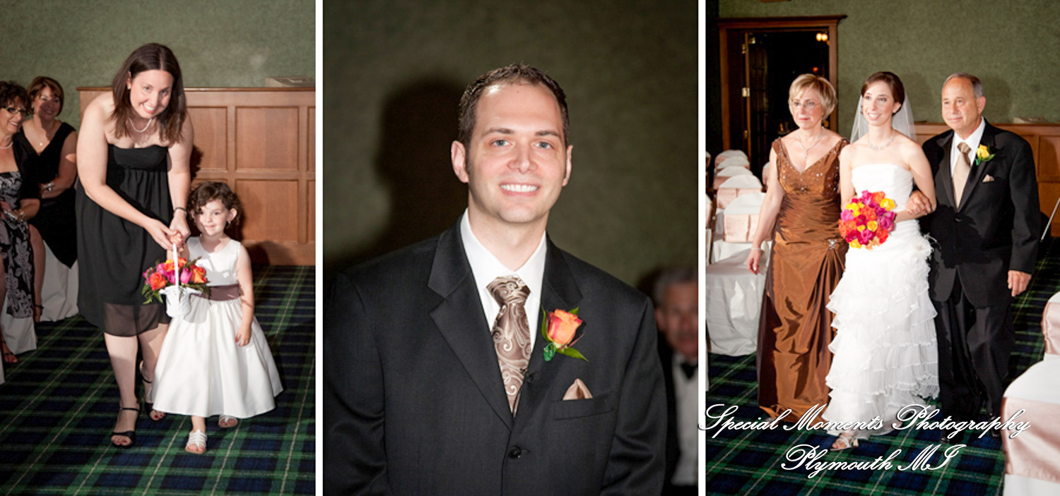 Sarah & Edward at Gem Theatre Detroit MI wedding photograph