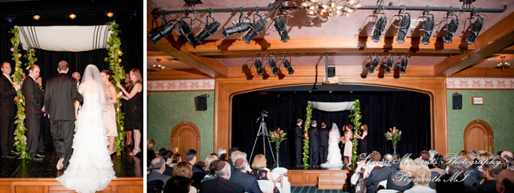 Sarah & Edward at Gem Theatre Detroit MI wedding photograph
