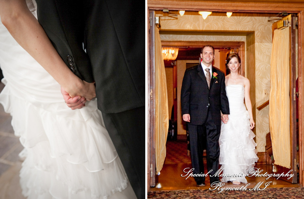 Sarah & Edward at Gem Theatre Detroit MI wedding photograph