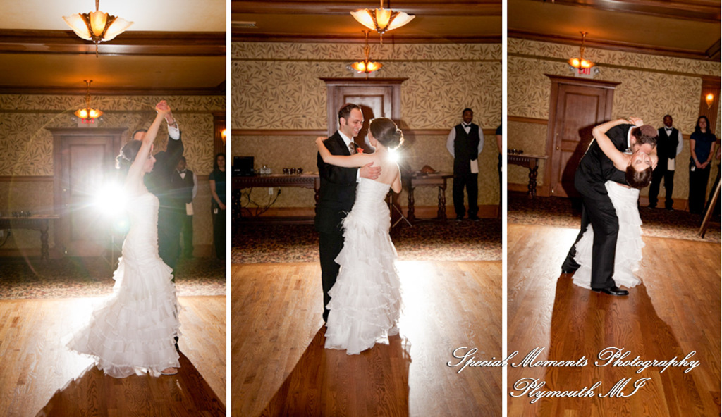Sarah & Edward at Gem Theatre Detroit MI wedding photograph