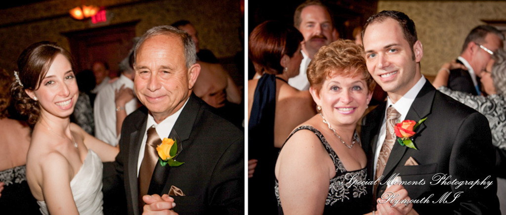 Sarah & Edward at Gem Theatre Detroit MI wedding photograph