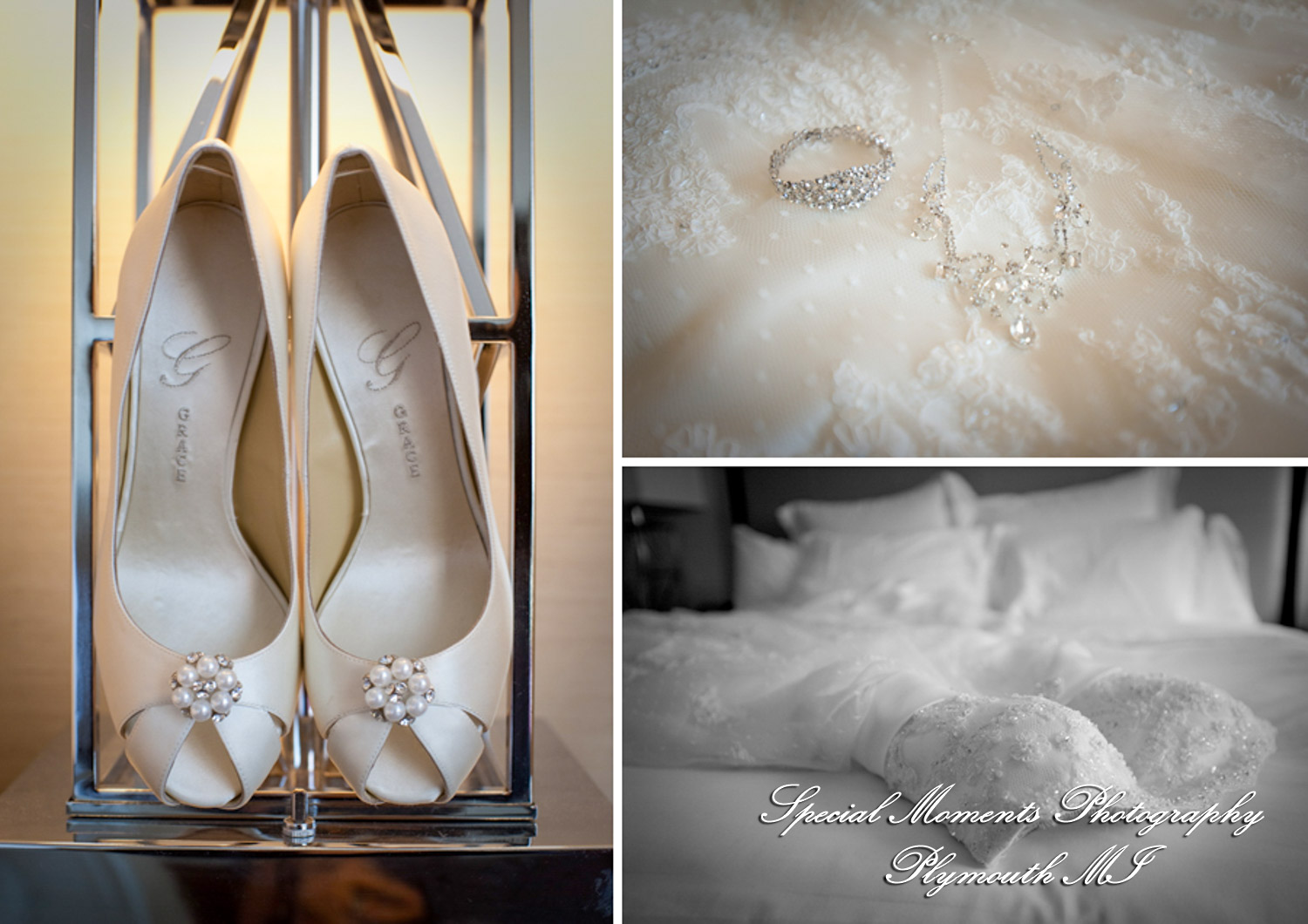 Megan & Kiel at Henry Ford Museum Dearborn MI wedding photograph