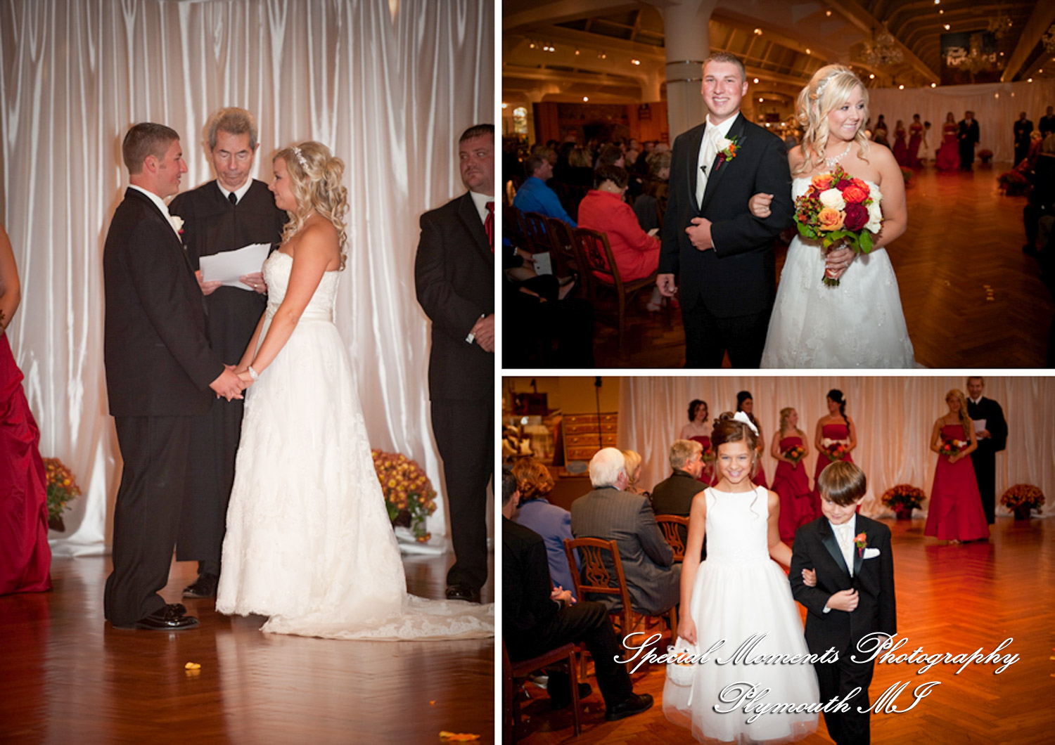 Megan & Kiel at Henry Ford Museum Dearborn MI wedding photograph