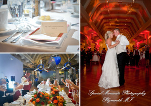 Megan & Kiel at Henry Ford Museum Dearborn MI wedding photograph