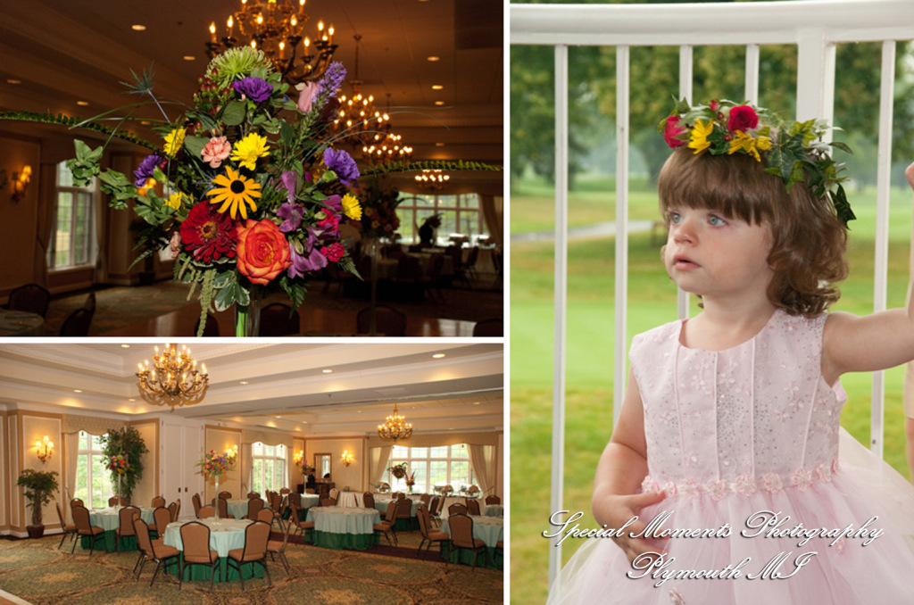 Carol & Bob at Barton Hills Country Club Ann Arbor MI wedding photograph