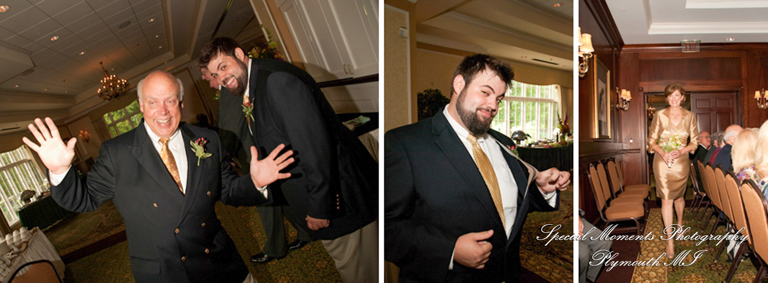 Carol & Bob at Barton Hills Country Club Ann Arbor MI wedding photograph