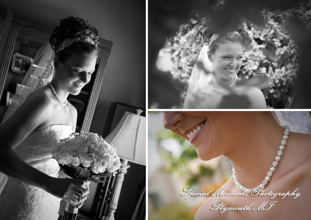 Julie & George at St. Jane Frances de Chantal Sterling Heights MI wedding photograph