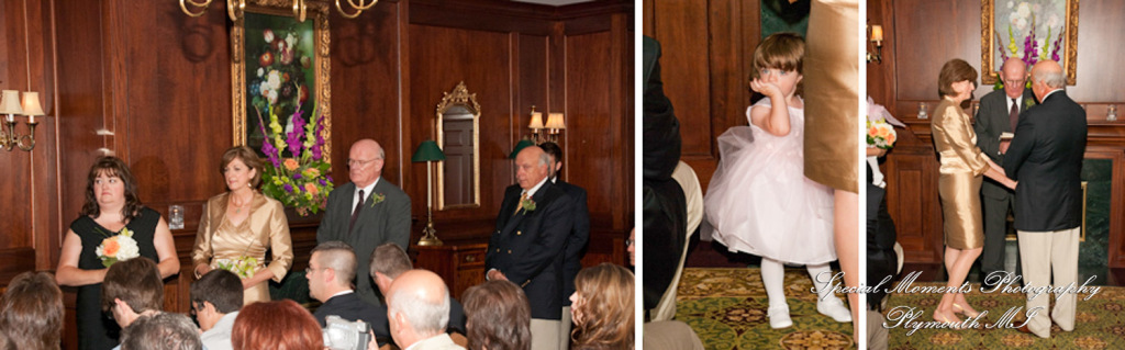 Carol & Bob at Barton Hills Country Club Ann Arbor MI wedding photograph