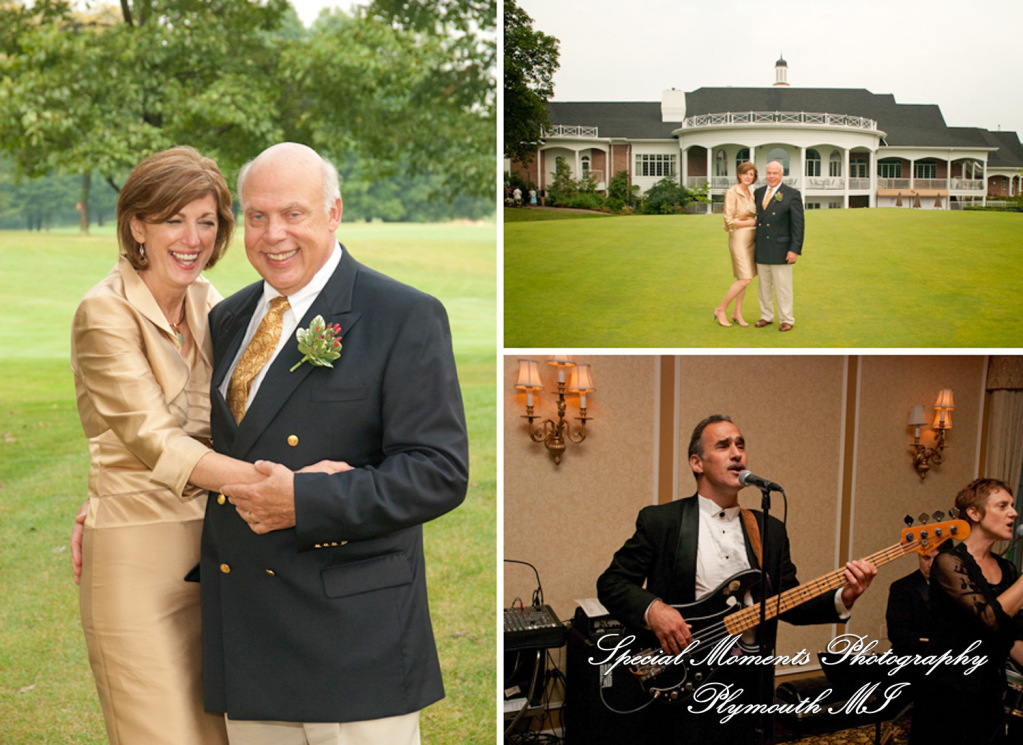 Carol & Bob at Barton Hills Country Club Ann Arbor MI wedding photograph