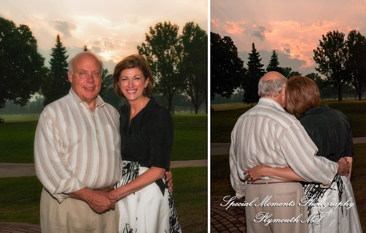 Carol & Bob at Barton Hills Country Club Ann Arbor MI wedding photograph