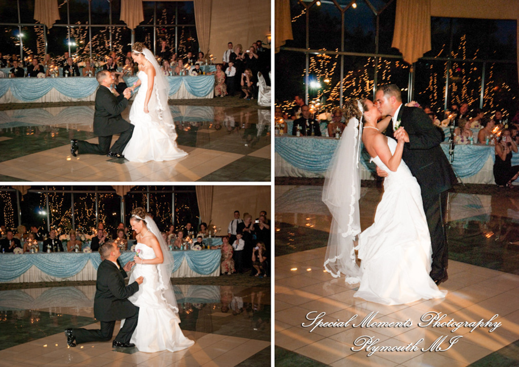 Julie & George at Andiamo's Warren MI wedding photograph