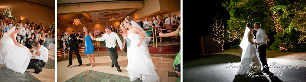 Julie & George at Andiamo's Warren MI wedding photograph