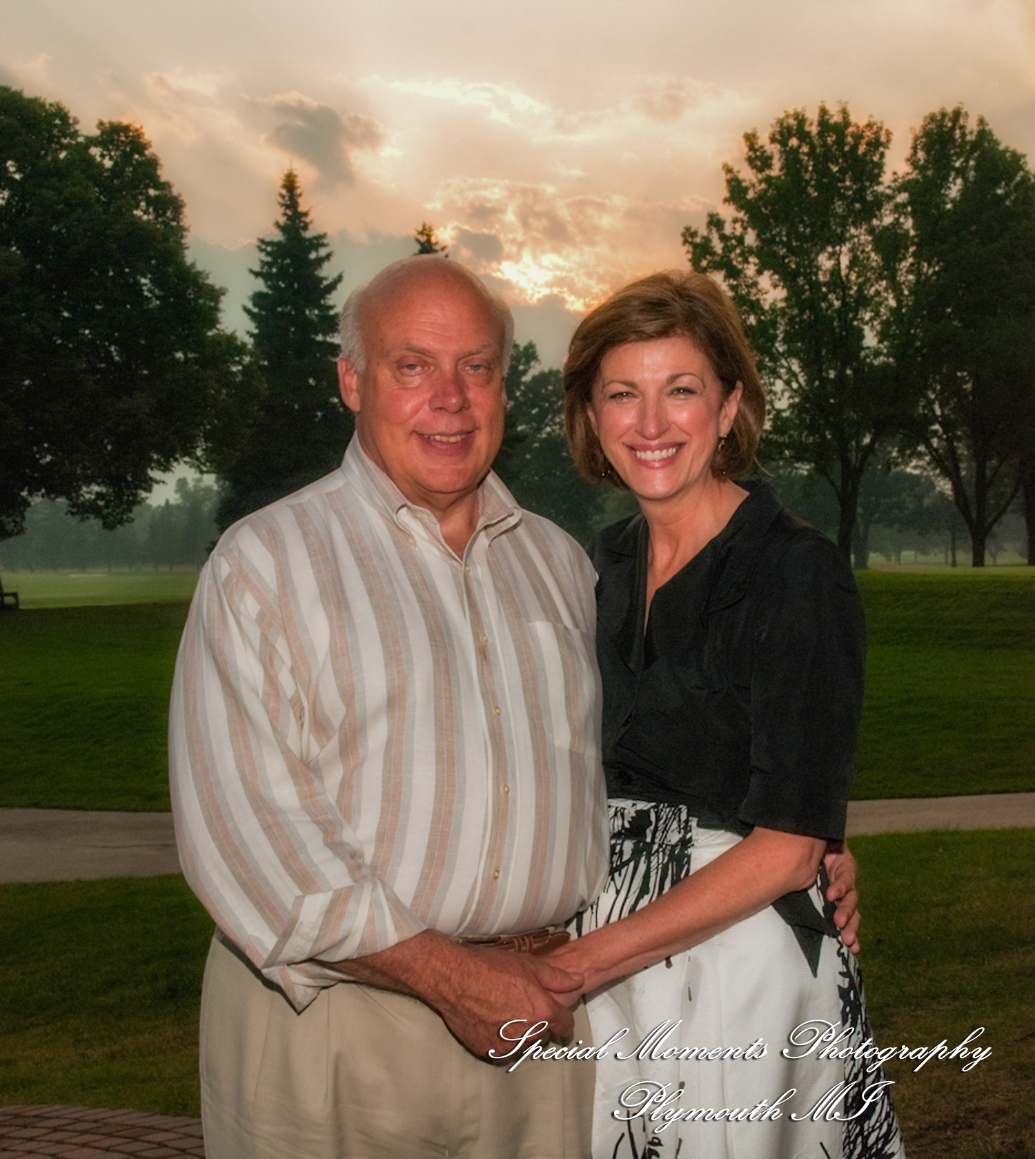 Carol & Bob at Barton Hills Country Club Ann Arbor MI wedding photography