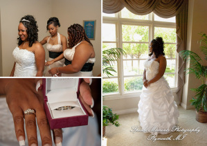 Tamara & Brandon at Straight Gate International Church Detroit MI wedding photograph