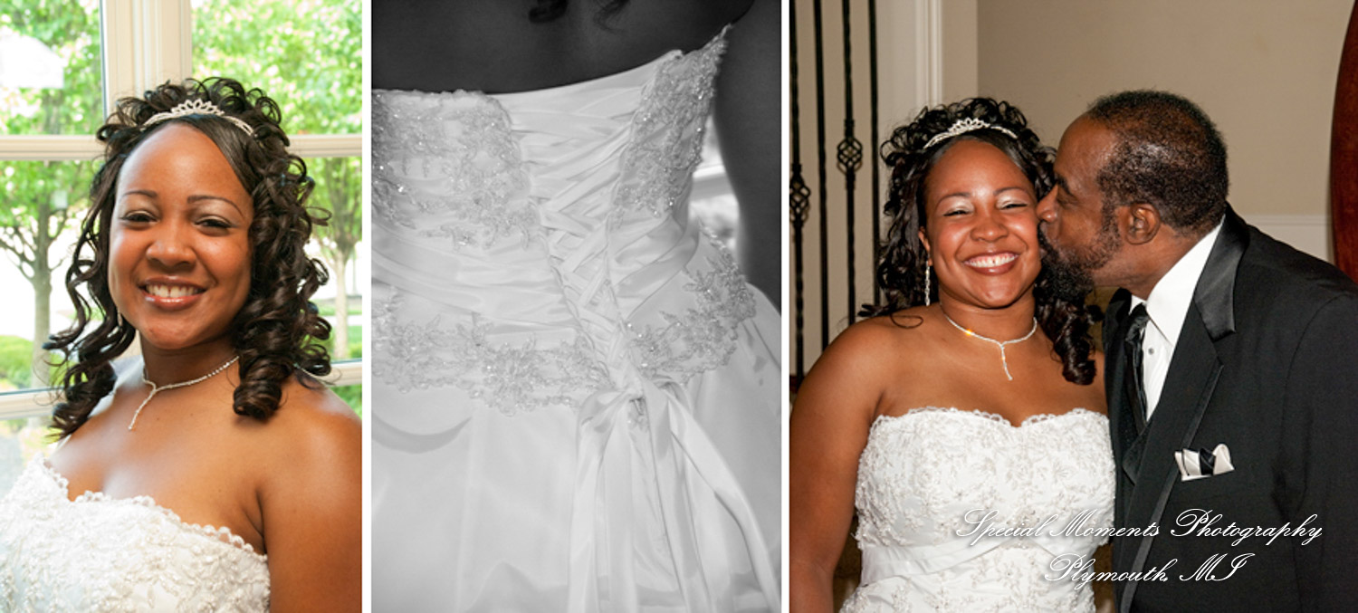 Tamara & Brandon at Straight Gate International Church Detroit MI wedding photograph