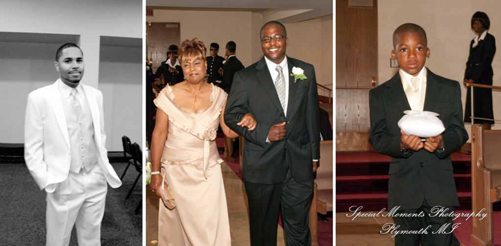 Tamara & Brandon at Straight Gate International Church Detroit MI wedding photograph