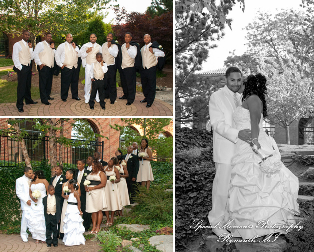 Tamara & Brandon at St. John's Resort Provincial Ballroom Plymouth MI wedding photograph