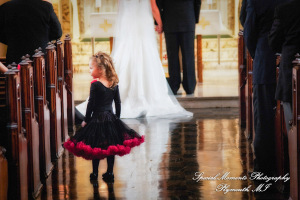 Nicole & Duston at Sacred Heart Chapel Marygrove Conservancy Detroit MI wedding photograph