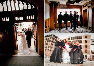Nicole & Duston at Sacred Heart Chapel Marygrove Conservancy Detroit MI wedding photograph