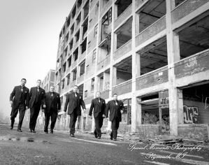 Nicole & Duston at The Henry Ford Museum Dearborn MI wedding photograph