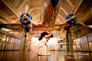 Nicole & Duston at The Henry Ford Museum Dearborn MI wedding photograph