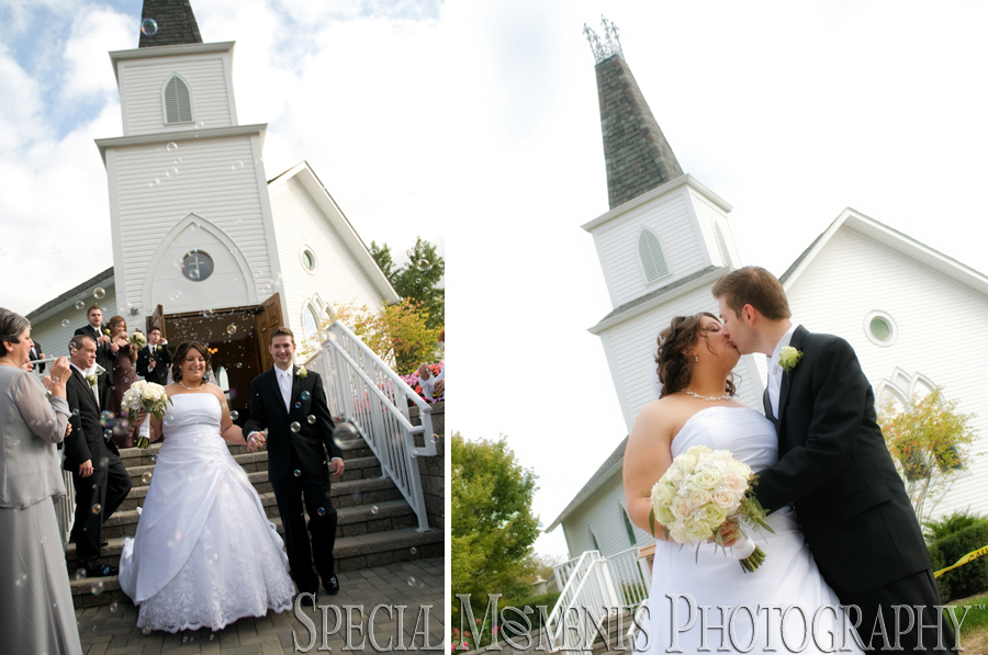 Historic Hope Chapel Shelby Twp. MI wedding photograph