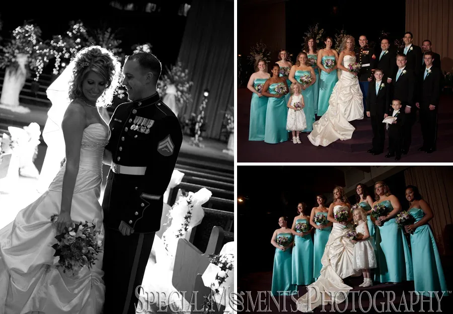 Calvary Baptist Church Canton MI wedding photograph
