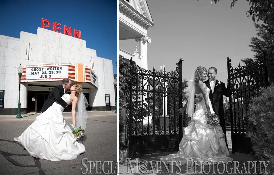 Kellogg Park Plymouth MI wedding photograph
