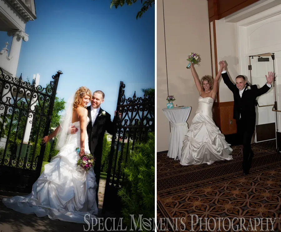 Burton Manor Livonia MI wedding photograph