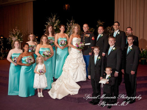 Kim & Mark at Calvary Baptist Church Canton MI wedding photograph