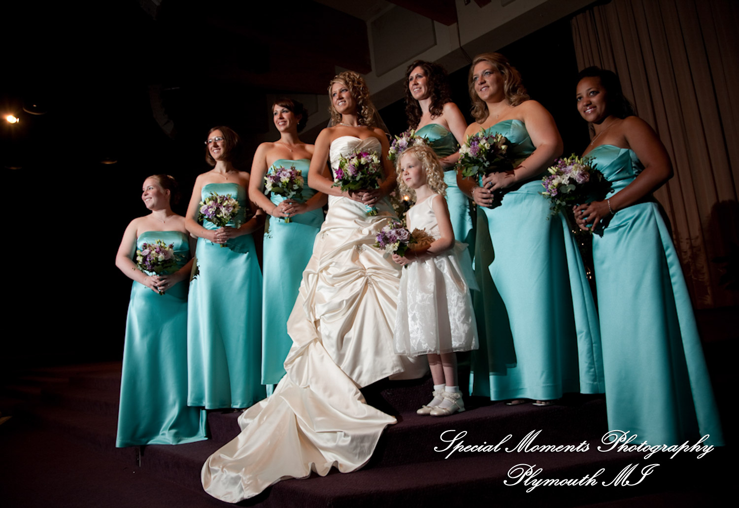 Kim & Mark at Calvary Baptist Church Canton MI wedding photograph