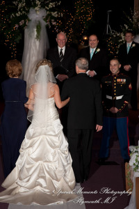 Kim & Mark at Calvary Baptist Church Canton MI wedding photograph