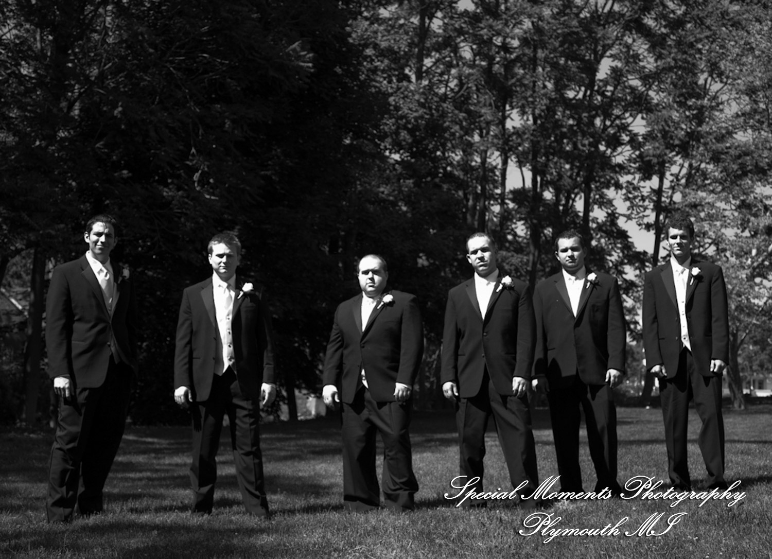 Kim & Mark at Burton Manor Livonia MI wedding photograph