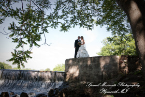Kim & Mark at Kellogg Park Plymouth MI wedding photograph