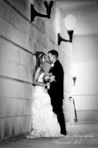 Kim & Mark at Kellogg Park Plymouth MI wedding photograph